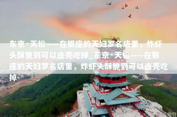 东京·天松——在银座的天妇罗名店里，炸虾头酥脆到可以连壳吃掉_东京·天松——在银座的天妇罗名店里，炸虾头酥脆到可以连壳吃掉
