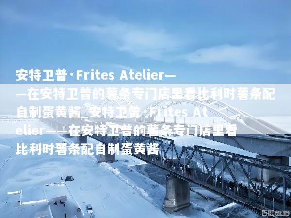 安特卫普·Frites Atelier——在安特卫普的薯条专门店里看比利时薯条配自制蛋黄酱_安特卫普·Frites Atelier——在安特卫普的薯条专门店里看比利时薯条配自制蛋黄酱