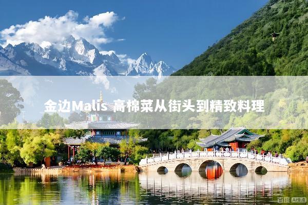 金边Malis 高棉菜从街头到精致料理